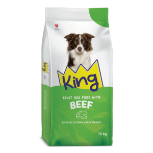 KING PLUS ADULT DOG FOOD (BEEF 15KG)