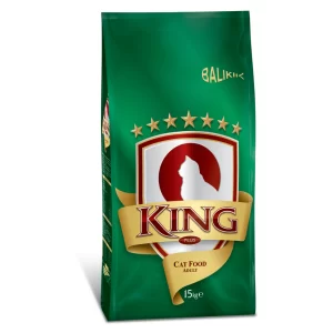 KING PLUS ADULT CAT FOOD( FISH 15kg)