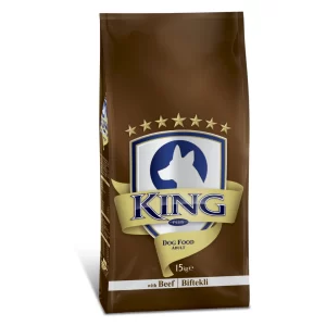 KING PLUS ADULT DOG FOOD (BEEF 15KG)