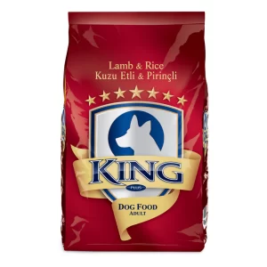 KING PLUS ADULT DOG FOOD (LAMB AND RICE 3KG)