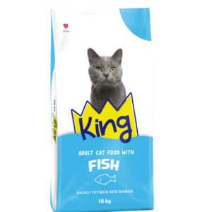 KING PLUS ADULT CAT FOOD( FISH 15kg)