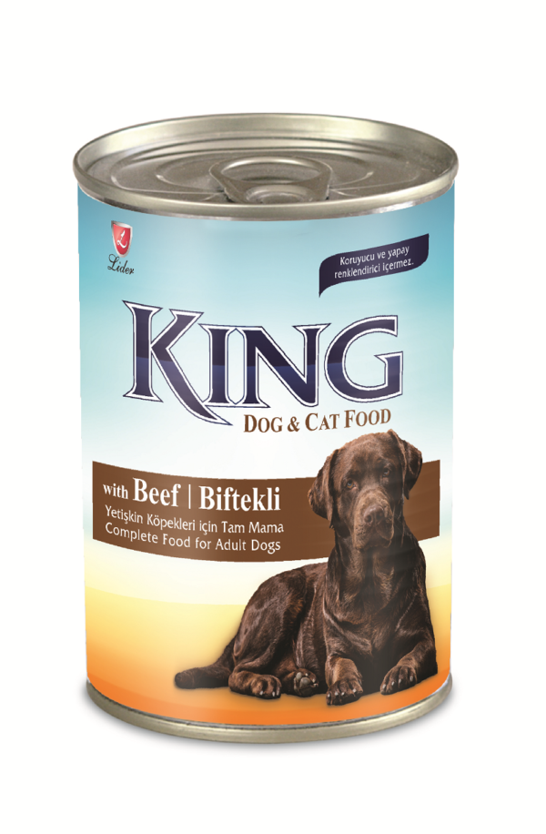 KING CANNED DOG FOOD (BEEF 0.415kg/415Gr)