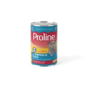 PROLINE CANNED CAT FOOD WITH (SALMON/TROUT 415g)