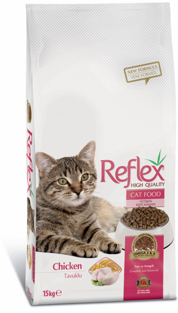 REFLEX ADULT CAT FOOD (CHICKEN 15kg)