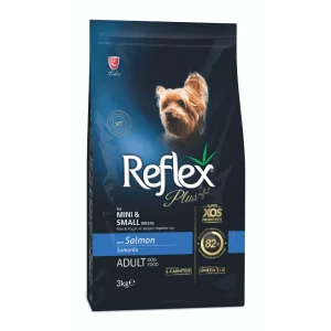 REFLEX PLUS MINI SMALL BREED ADULT DOG FOOD SALMON (3kg)