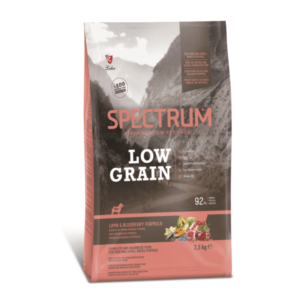SPECTRUM LOW GRAIN SMALL BREED DOG FOOD LAMB & BLUEBERRY 2.5kg
