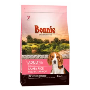 BONNIE ADULT DOG FOOD (LAMB AND RICE 2.5kg)