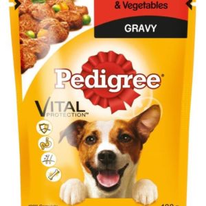Pedigree Pouch - Beef & Vegetable in Gravy 100g