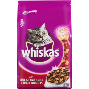Whiskas Meaty Nuggets - Beef, Lamb & Rabbit 2kg