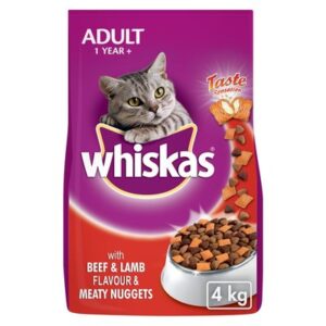 Whiskas Meaty Nuggets - Beef, Lamb & Rabbit 4kg