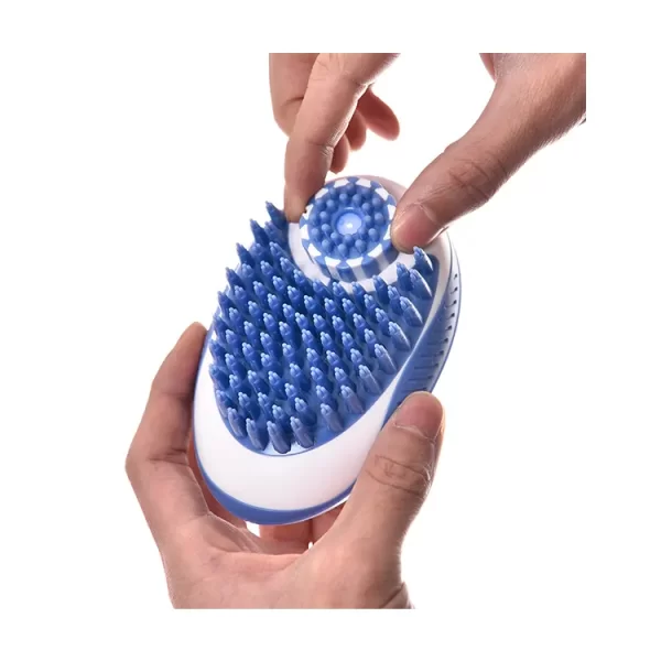 Pet Bath Brush - Blue - Image 4