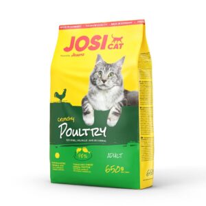 JOSICAT CRUNCHY POULTRY CAT FOOD (650g)