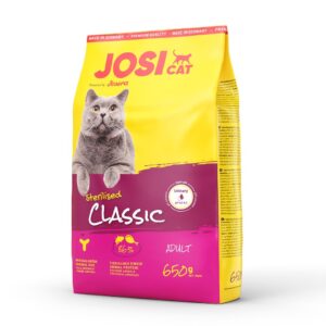 JOSICAT STERILISED CLASSIC CAT FOOD (650g)