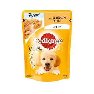 Pedigree Pouch - Puppy Chicken & Rice Jelly 100g