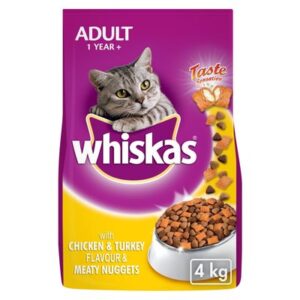 Whiskas Meaty Nuggets - Chicken & Turkey 4kg