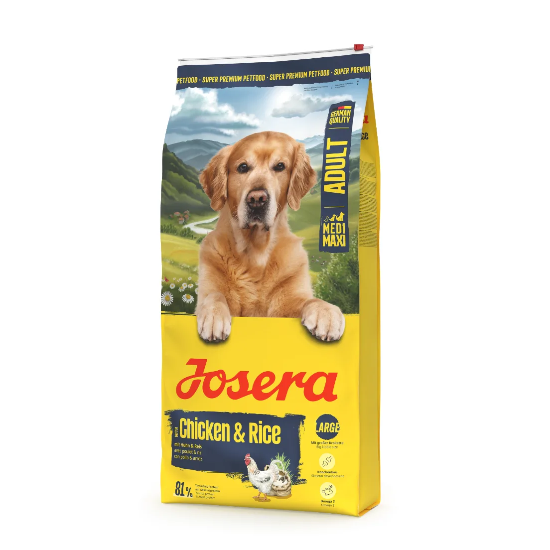 Maxi Adult Chicken & Rice - 12.5kg