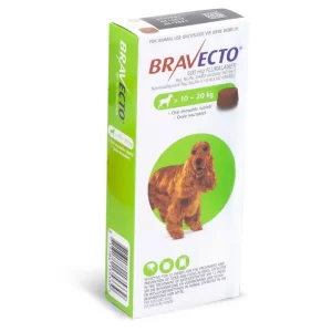 Bravecto Chewable Tablet For Dogs – 10 To 20kg, 1 Treatment