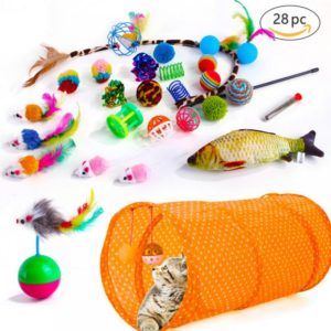28-Piece Cat Toy Set