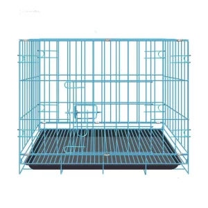 Foldable Dog Crate - Blue