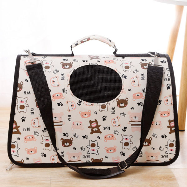 Travel Carrier Bag- White- L