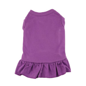 Purple Pet Dress - L
