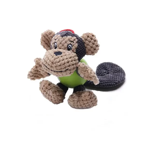 Monkey Plush with Ball