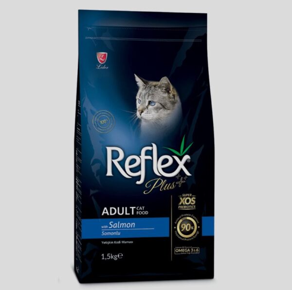 REFLEX PLUS ADULT CAT FOOD – SALMON 1.5KG