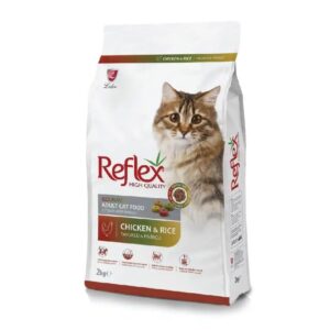 REFLEX ADULT CAT FOOD – GOURMET CHICKEN & RICE 2KG