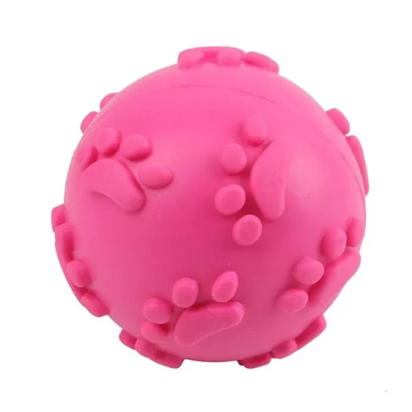 Squeaky Paw Print Ball - Image 3