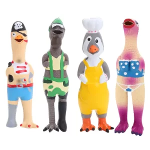 Assorted Rubber Squeaky Toy