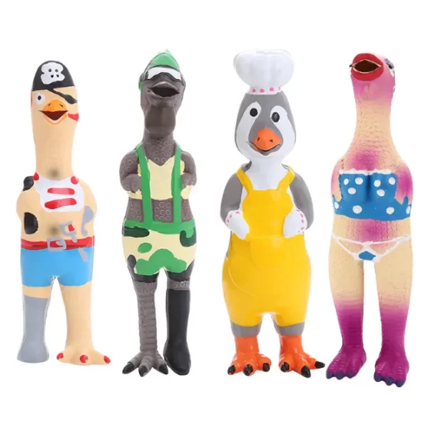 Assorted Rubber Squeaky Toy