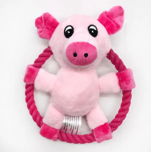 Plush Animal Frisbee Toy - Image 4