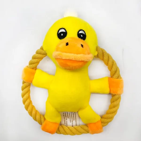 Plush Animal Frisbee Toy - Image 2