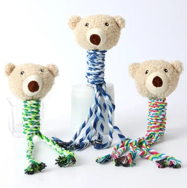 Polar Bear Rope Toy