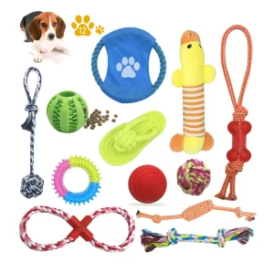 12 Pack Dog Toys