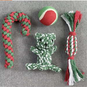 Christmas-themed Chew Toy Set