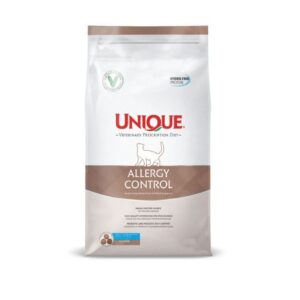 UNIQUE VETERINARY PRESCRIPTION DIET ADULT CAT ALLERGY CONTROL SALMON 2KG