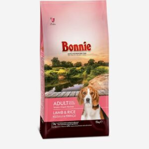 BONNIE ADULT DOG FOOD LAMB AND RICE (15KG)