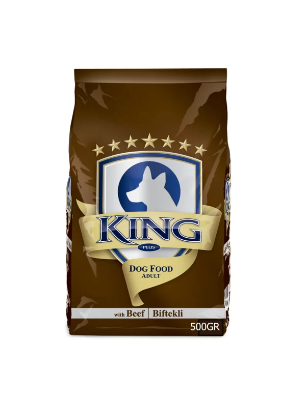KING PLUS ADULT DOG FOOD BEEF (0.5 KG)