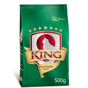 KING PLUS ADULT CAT FOOD FISH (0.5kg)