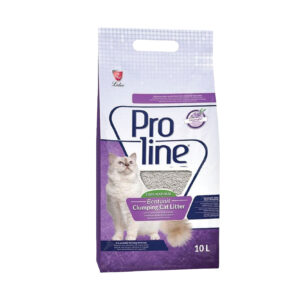 PROLINE BENTONITE CLUMPING CAT LITTER - LAVENDER SCENT 10L