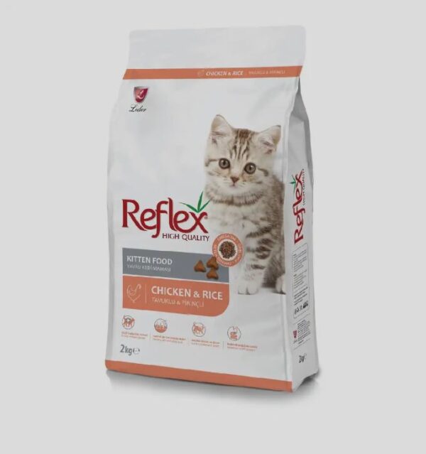 REFLEX KITTEN FOOD – CHICKEN & RICE 2KG