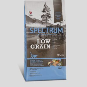 SPECTRUM LOW GRAIN SALMON, ANCHOVY & CRANBERRY FOR ADULT CATS- 2KG