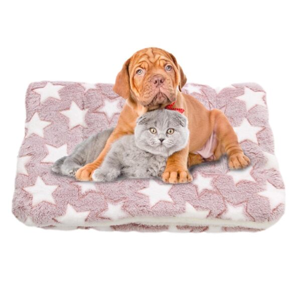 Pet Blanket - Pink Star - 81 x 62 CM