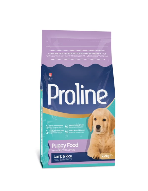 PROLINE PUPPY FOOD – LAMB & RICE 2.2KG