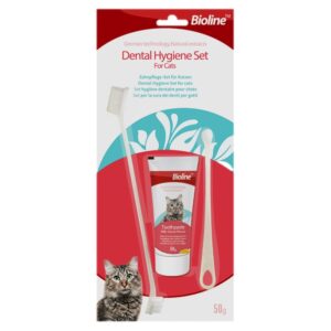 BIOLINE DENTAL HYGIENE SET FOR CATS - 50 G