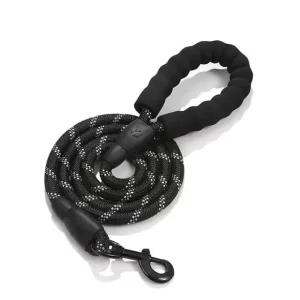 Rope Leash- Black