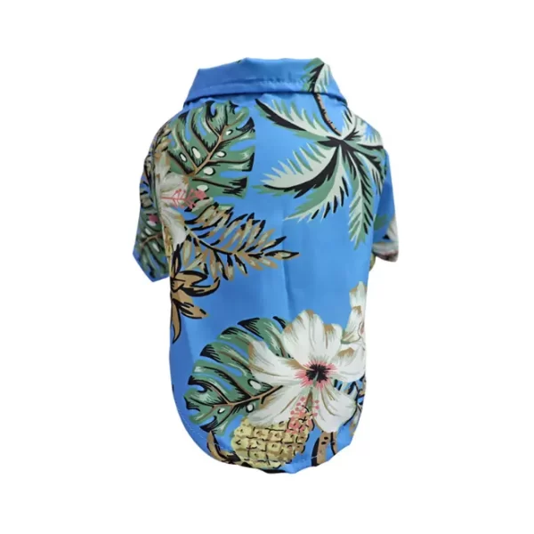 Hawaiian T-Shirt - Light Blue