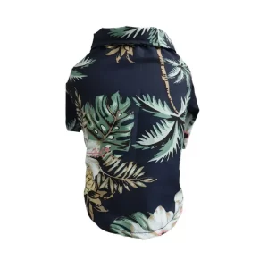 Hawaiian T-Shirt - Navy Blue