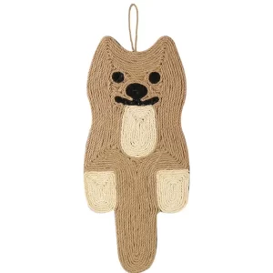 Bear-Shaped Sisal Scratcher